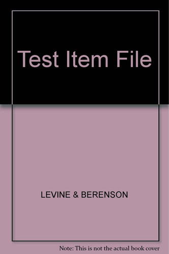 Test Item File