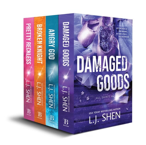 The All Saints Series Complete Book Set: Four New Adult Dark Romances