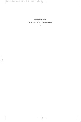 The Neo-Latin Epigram A Learned and Witty Genre