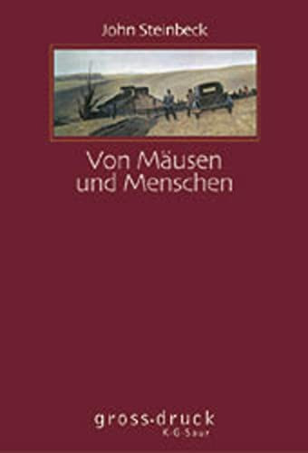 Von Mäusen und Menschen. Großdruck.