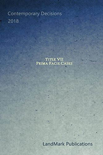 Title VII Prima Facie Cases