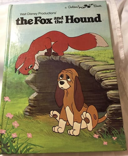 Cover of The Fox and the hound