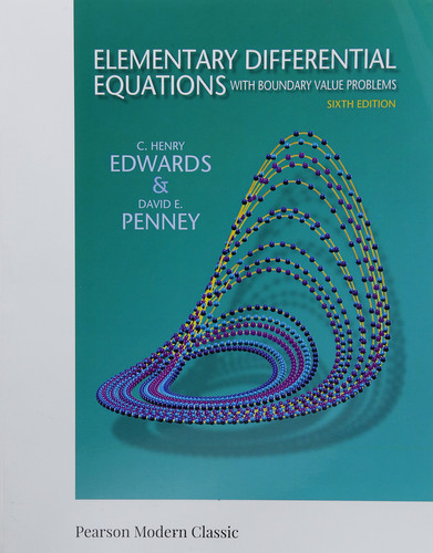 Elementary Differential Equations with Boundary Value Problems