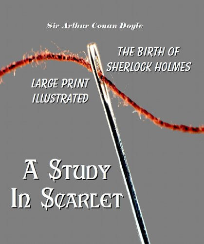 A Study In Scarlet (Large Print)