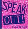 Cover of Speak Out! A Sign-In Book