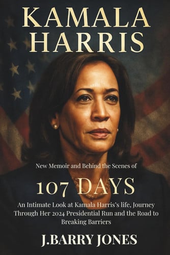 KAMALA HARRIS NEW MEMOIR AND BEHIND THE SCENES OF 107 DAYS.: An Intimate Look at Kamala Harris’s life, Journey Through Her 2024 Presidential Run and the Road to Breaking Barriers