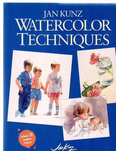 Cover of Jan Kunz watercolor techniques