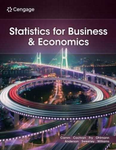 XLSTAT Education Edition for Camm/Cochran/Fry/Ohlmann/Anderson/Sweeney/Williams' Statistics for Business & Economics, 2 terms Instant Access