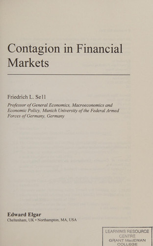 Contagion in Financial Markets