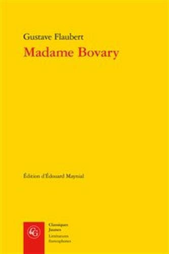 Madame Bovary Moeurs de Province