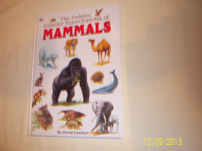 Cover of Concise Encyclopedia Of Mammal