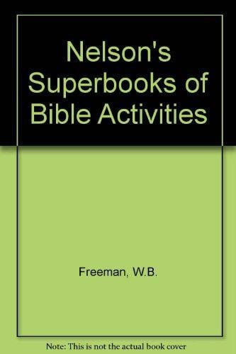 Cover of Nelson's Super Book of Bible Activities for Kids, Book 1