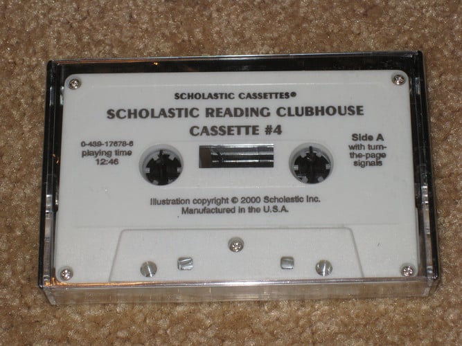 Cover of Scholastic Reading Clubhouse Cassette #4