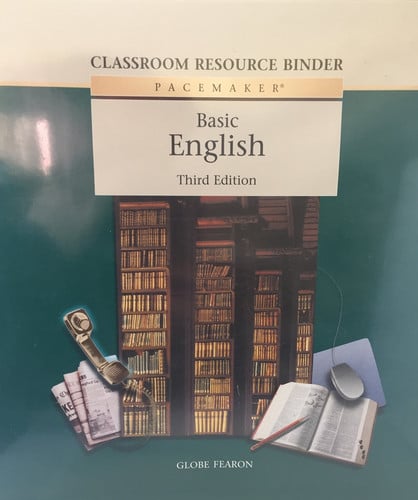 Cover of Basic English Classroom Resource Binder