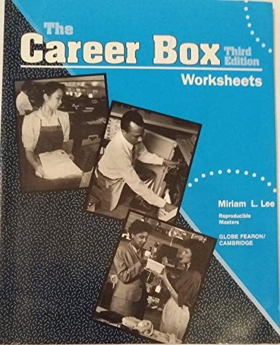 Cover of The Career Box Worksheets