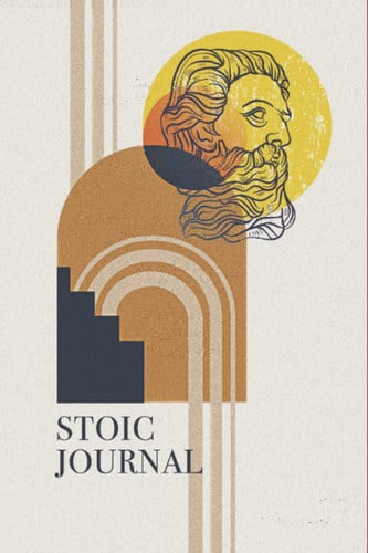 Stoic Journal: Inspirational Notebook with Daily stoic meditation Quotes - Lined Journal for daily motivation