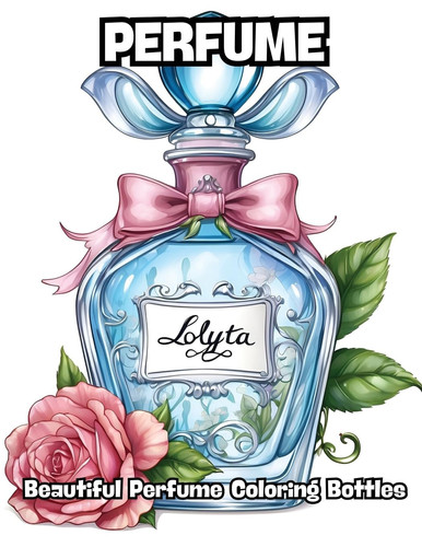 Perfume Beautiful Perfume Coloring Bottles