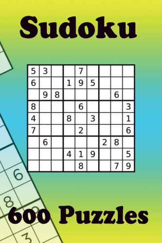 Sudoku Puzzle Book: For Travel, 600 Sudoku Puzzles