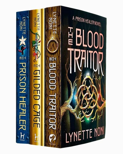 The Prison Healer Series 3 Books Collection Set By Lynette Noni (The Prison Healer, The Gilded Cage, The Blood Traitor)