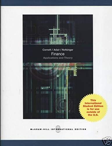 Finance Applications & Theory