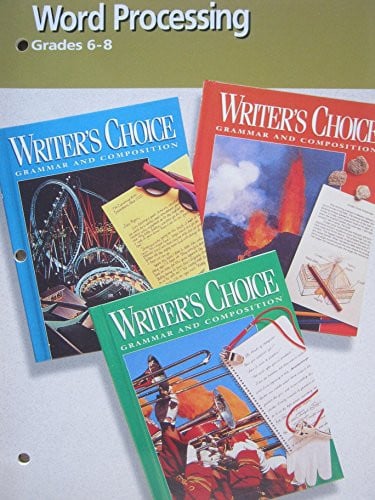 Cover of Writers Choice Word Processing