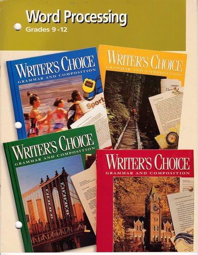 Cover of Writers Choice Word Processing