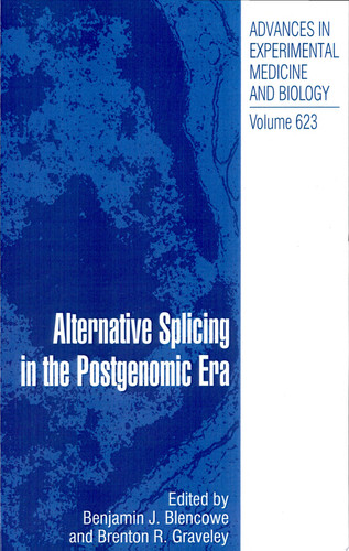 Alternative Splicing in the Postgenomic Era
