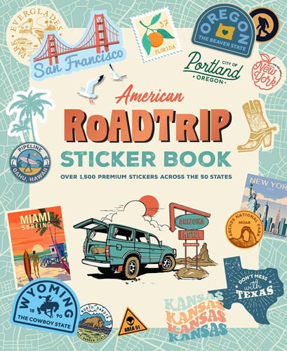 Cover of American Road Trip Sticker Book