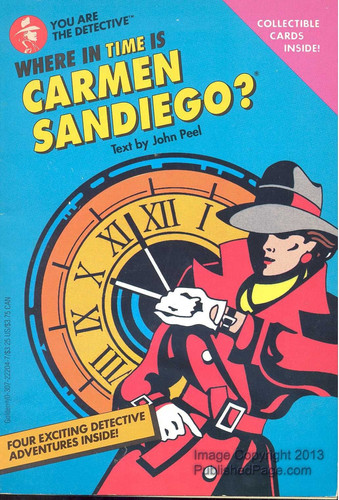 Cover of Where in Time Is Carmen Sandiego? (You Are the Detective)